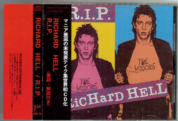 Richard Hell – R.I.P. (1990, CD) - Discogs