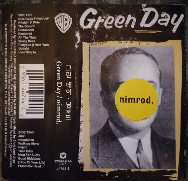 Green Day – Nimrod. (1997, Cassette) - Discogs
