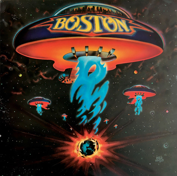 Boston – Boston (1976, Orange Labels, Vinyl) - Discogs
