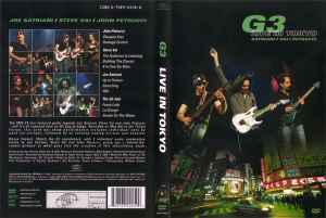 G3, Satriani / Vai / Petrucci – G3 Live In Tokyo (2005, DVD) - Discogs