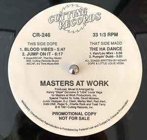 Masters At Work – Blood Vibes (1991, Vinyl) - Discogs