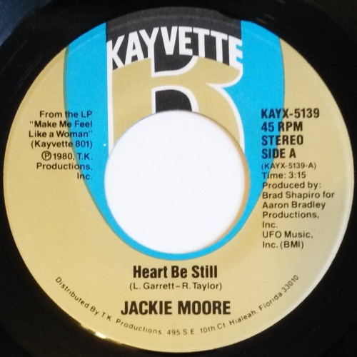 Jackie Moore - Heart Be Still | Releases | Discogs