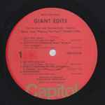 Cover of Giant Edits, 1977, Vinyl