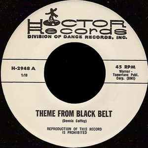 The Hoctor Band – Theme From Black Belt (Vinyl) - Discogs