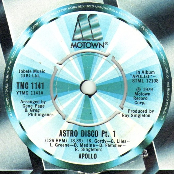 last ned album Apollo - Astro Disco Pt1 Astro Disco Pt2