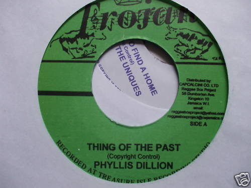PHYLLIS DILLON THINGS OF THE PAST