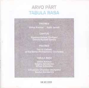 Arvo Pärt – Arbos - Discogs