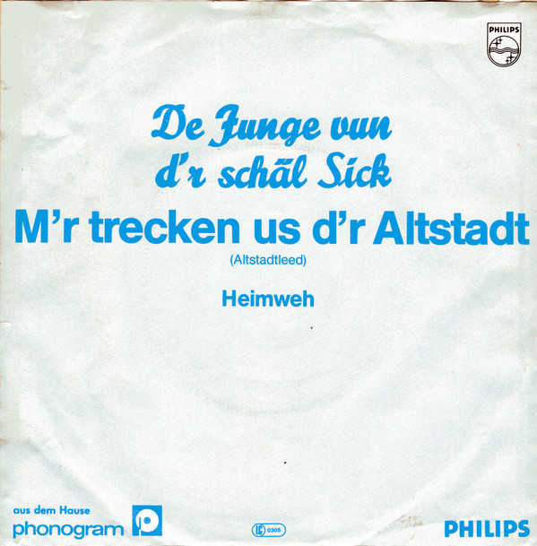 lataa albumi De Junge Vun D'r Schäl Sick - Mr Trecken Us Dr Altstadt