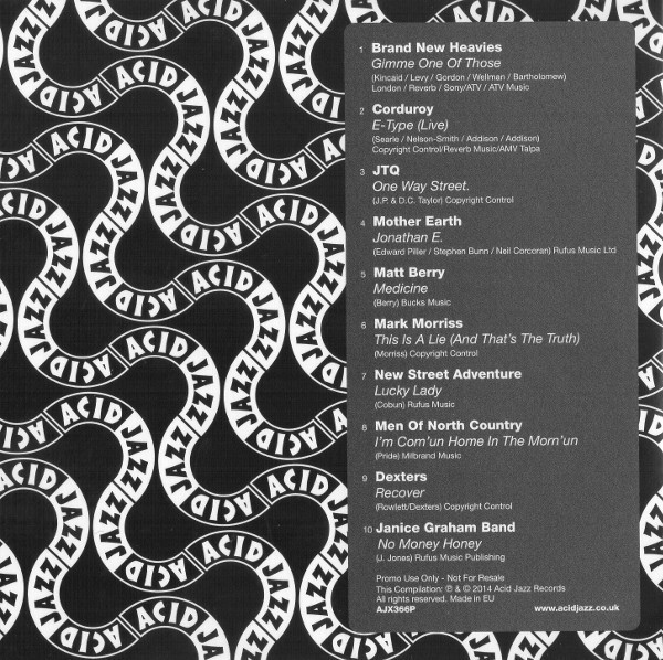 lataa albumi Various - Acid Jazz Sampler