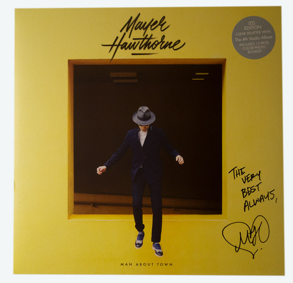 Mayer Hawthorne – Man About Town (2016, clear splatter, Vinyl 