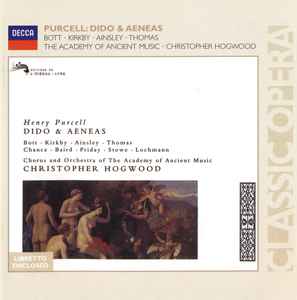 Henry Purcell - Bott, Kirkby, Ainsley, Thomas, Chance, Baird