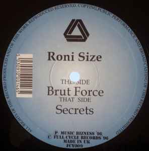 Roni Size - Brut Force / Secrets album cover