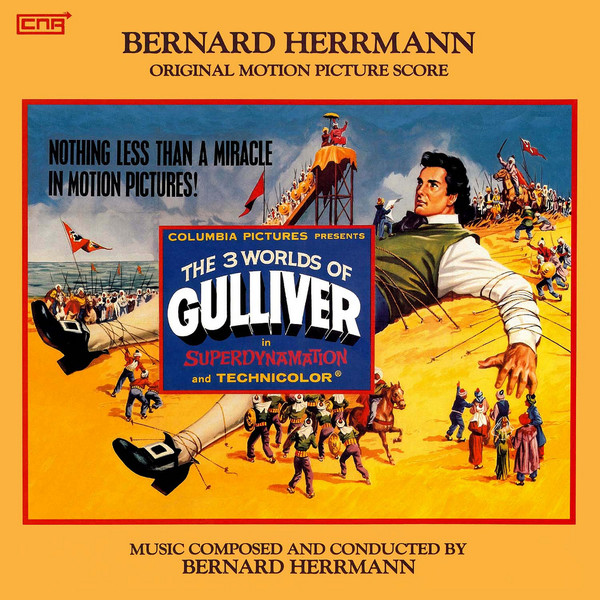 Bernard Herrmann – The 3 Worlds Of Gulliver (Original Soundtrack Recording)  (1993