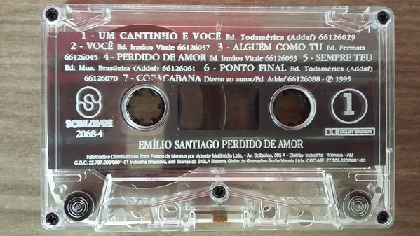 last ned album Emílio Santiago - Perdido De Amor