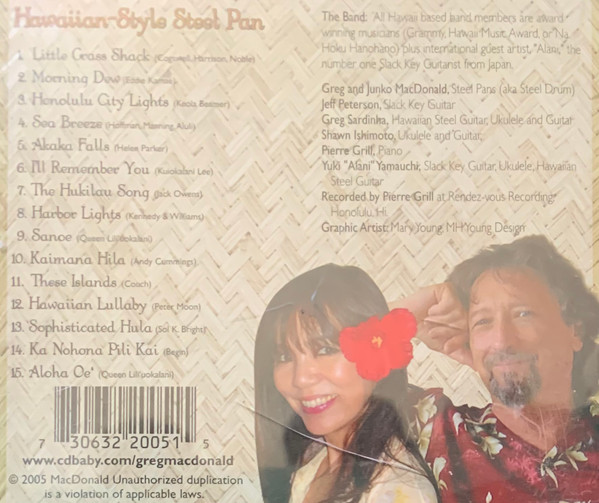 Aloha from hawaii - Greg & Junko - ( , CD, MacDonald ) - CDandLP