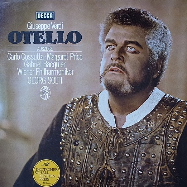 Album herunterladen Verdi, Price, Cossutta, Bacquier, Solti - Otello Auszuge