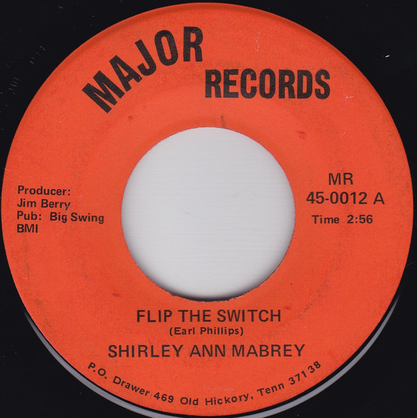 descargar álbum Shirley Ann Mabrey - Flip The Switch Bridge Over Troubled Water
