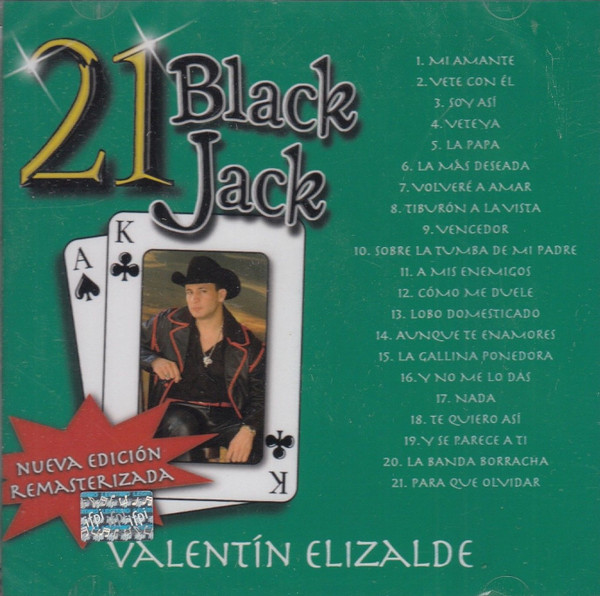 Valentin Elizalde – 21 Black Jack (2013, CD) - Discogs