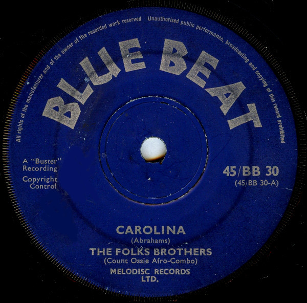 The Folks Brothers, Count Ossie Afro-Combo – Carolina (1960, Solid