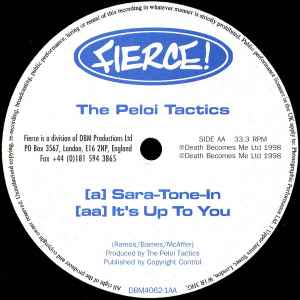 The Peloi Tactics - Sara-Tone-In album cover