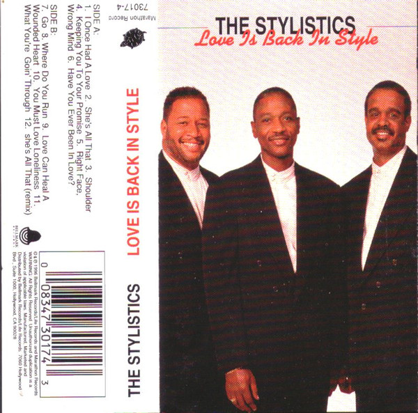 Album herunterladen The Stylistics - Love Is Back In Style