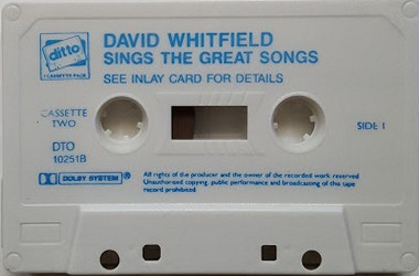 last ned album David Whitfield - David Whitfield Sings The Great Songs
