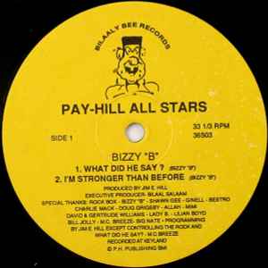 Pay-Hill All Stars (Vinyl) - Discogs