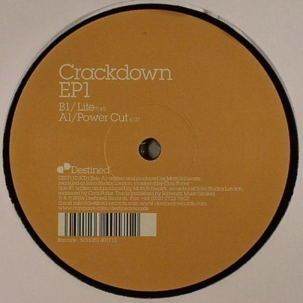 descargar álbum Crackdown - EP1