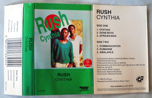 Album herunterladen Rush - Cynthia