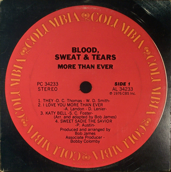 Blood, Sweat And Tears - More Than Ever