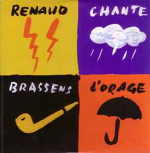 Renaud - Chante Brassens: L'orage album cover
