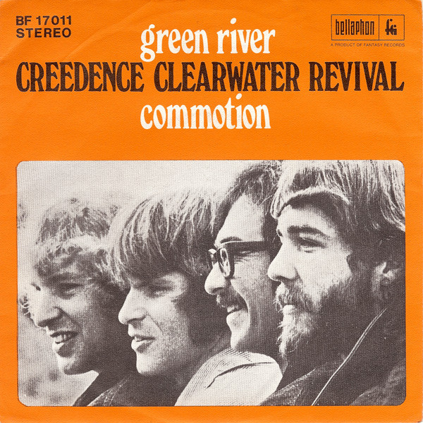 Creedence Clearwater Revival – Green River / Commotion (1971, Vinyl ...