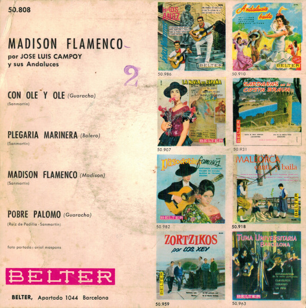 descargar álbum José Luis Campoy Y Sus Andaluces - Madison Flamenco