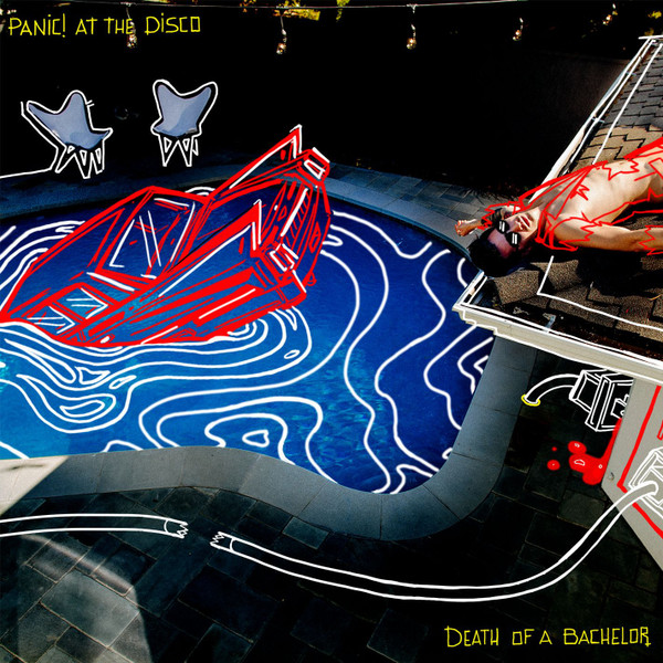 Panic At The Disco Death Of A Bachelor 2021 Silver Vinyl