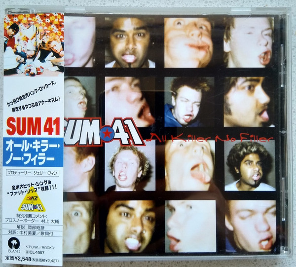 Sum 41 – All Killer No Filler (2001, CD) - Discogs