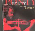 Cover of Live At Donte's, 1995, CD