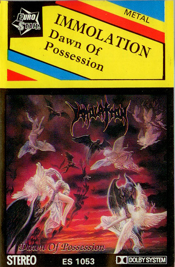 Immolation – Dawn Of Possession (1992, Cassette) - Discogs
