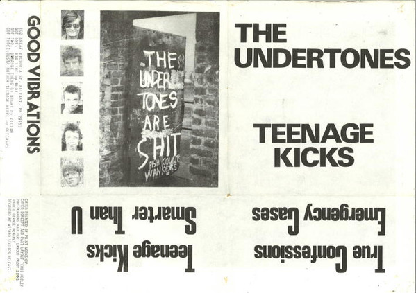 The Undertones – Teenage Kicks (1978, Solid Centre, White sleeve 