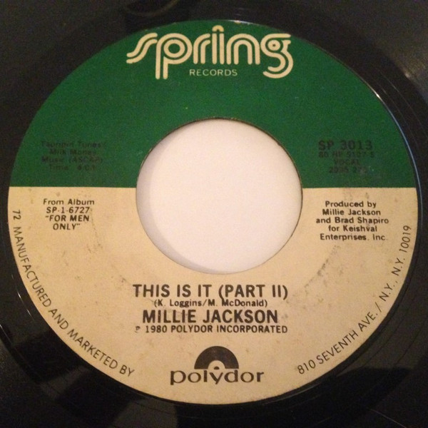 lataa albumi Millie Jackson - This Is It