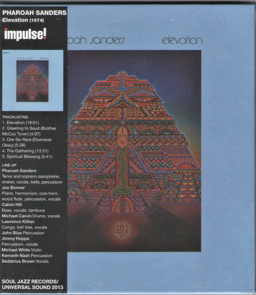 超安い PHAROAH SANDERS Elevation 見本盤 IMJ-80001 LP Vinyl record
