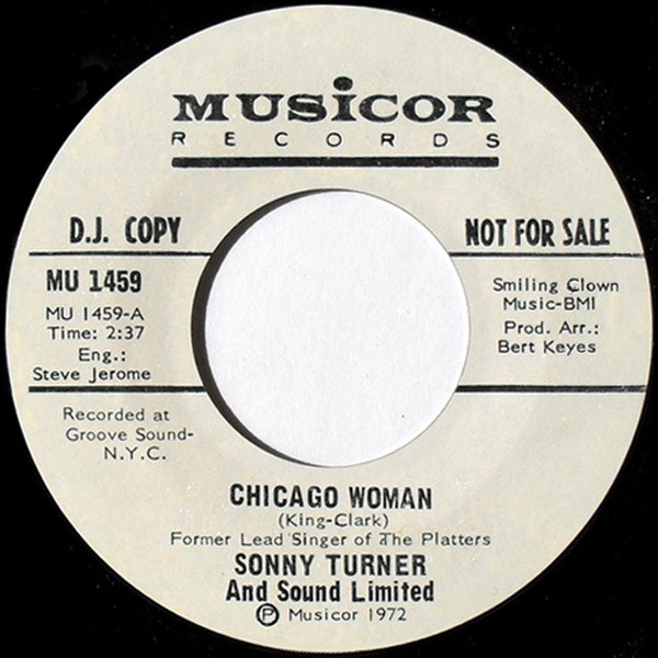 Sonny Turner And Sound Limited – Chicago Woman / Now That You