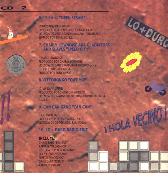 25/11/2023 - Various – Lo + Duro (2 x CD, Compilation, Partially Mixed)(Max Music – NM685DFTV)  1993  (320) LTI5NTYuanBlZw