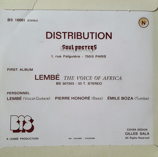 descargar álbum Lembé - Diboumbé