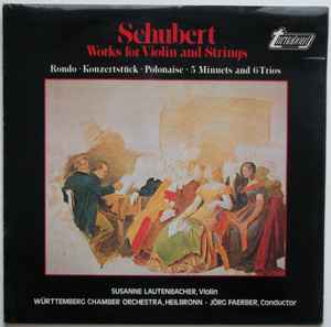 Franz Schubert - Schubert, Beethoven, Mozart: Works For Violin & Orchestra album cover