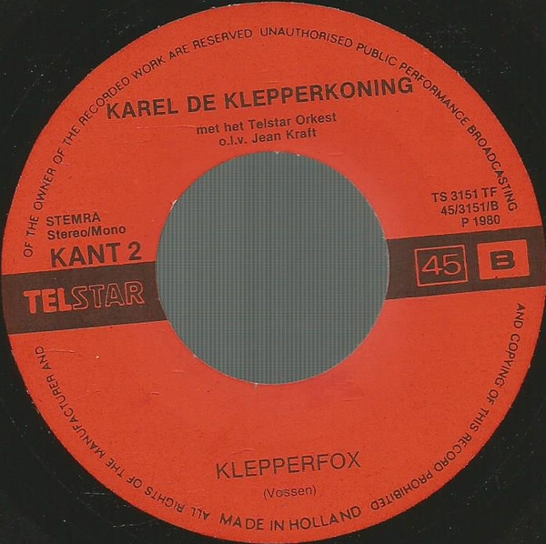 télécharger l'album Karel De Klepperkoning - Klepperwals Klepperfox