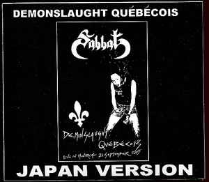 Sabbat – Demonslaught Québécois (2007, Cassette) - Discogs