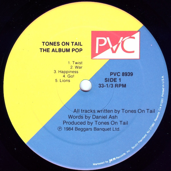ladda ner album Tones On Tail - The Album Pop