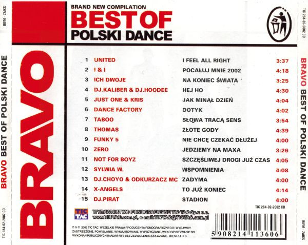 Album herunterladen Various - Bravo Best Of Polski Dance