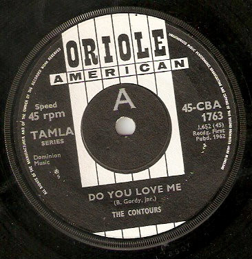 The Contours – Do You Love Me (1962, Vinyl) - Discogs