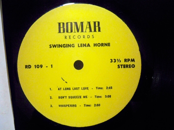 lataa albumi Lena Horne - Swinging Lena Horne